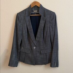 White House Black Market Textured Blazer – Size 10